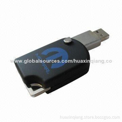 USB Flash Disk, ABS Material, 128MB-64GB Capacity, 30g, User-defined Color, 5-year Warranty